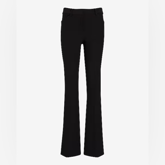 EXPRESS Mid Rise Flare Pant - Picture 3 of 6